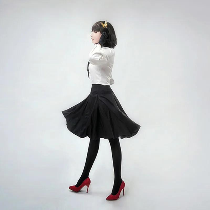 Cosroad аниме Bungo Stray Dogs Akiko Yosano костюмы для косплея школьная форма костюм Хэллоуина| |