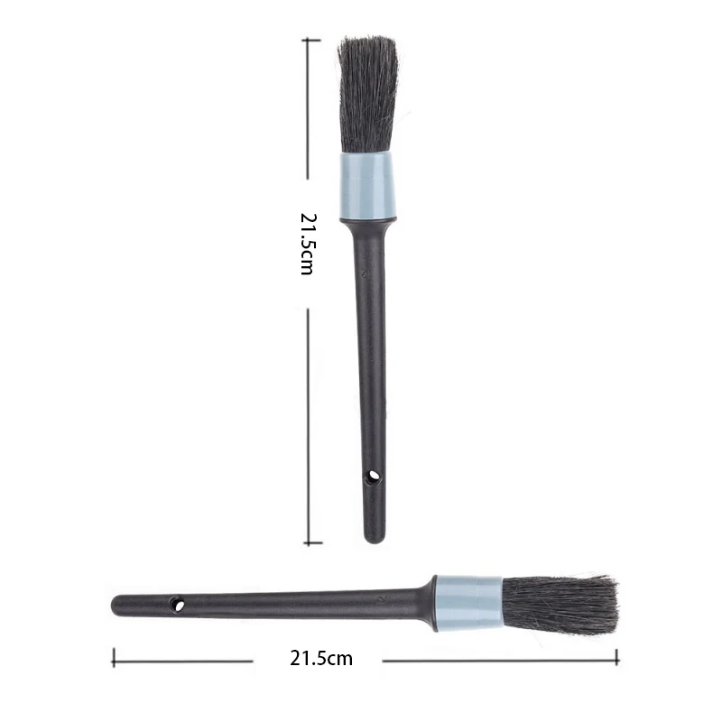 Автохимия щетка для чистки натурального кабана щетки для волос авто детали инструменты продукты 1 шт. колеса приборной панели автомобиля-аксессуары для укладки - Цвет: Small brush No. 12