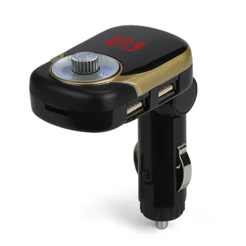 

Bluetooth FM Transmitter Modulator USB Car Kit MP3 Player Support USB Flash Drive TF Micro SD AUX