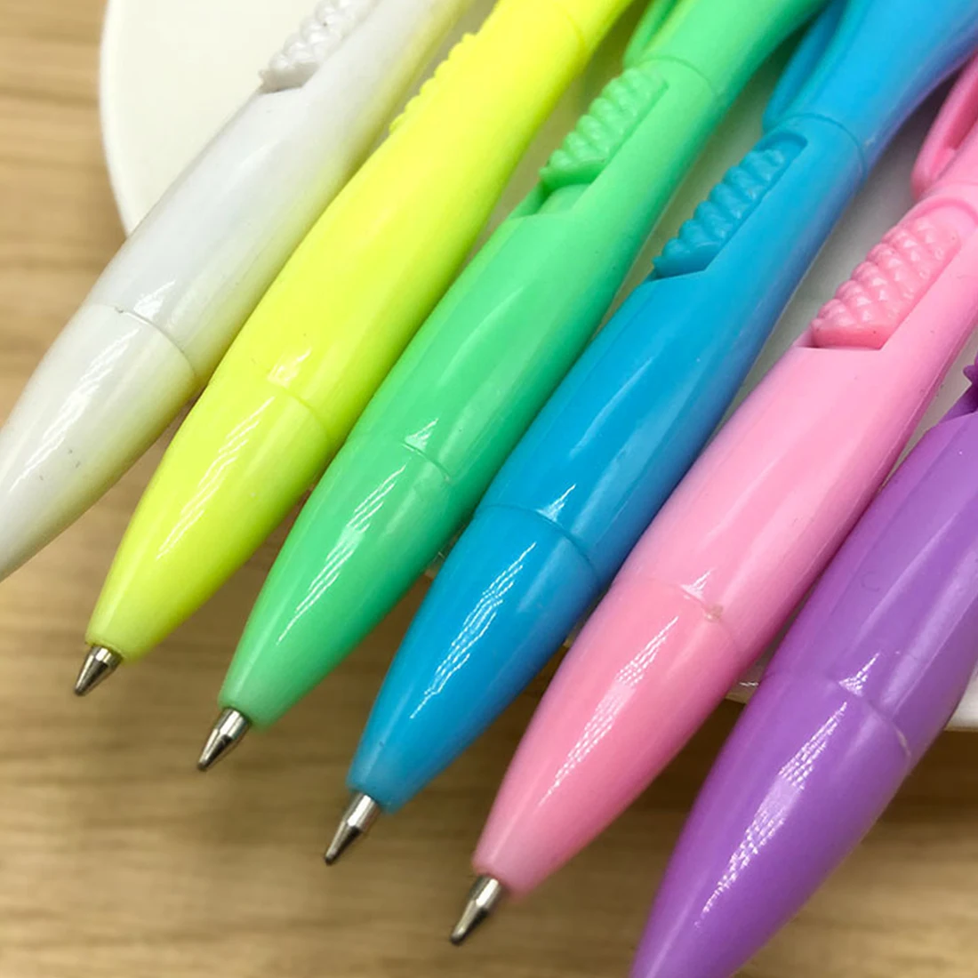 FangNymph 1 pcs Electronic Watch Pen for Office Clock Electronic Test Ball Pen Kawaii Creative Office Supplies Ballpoint Pens