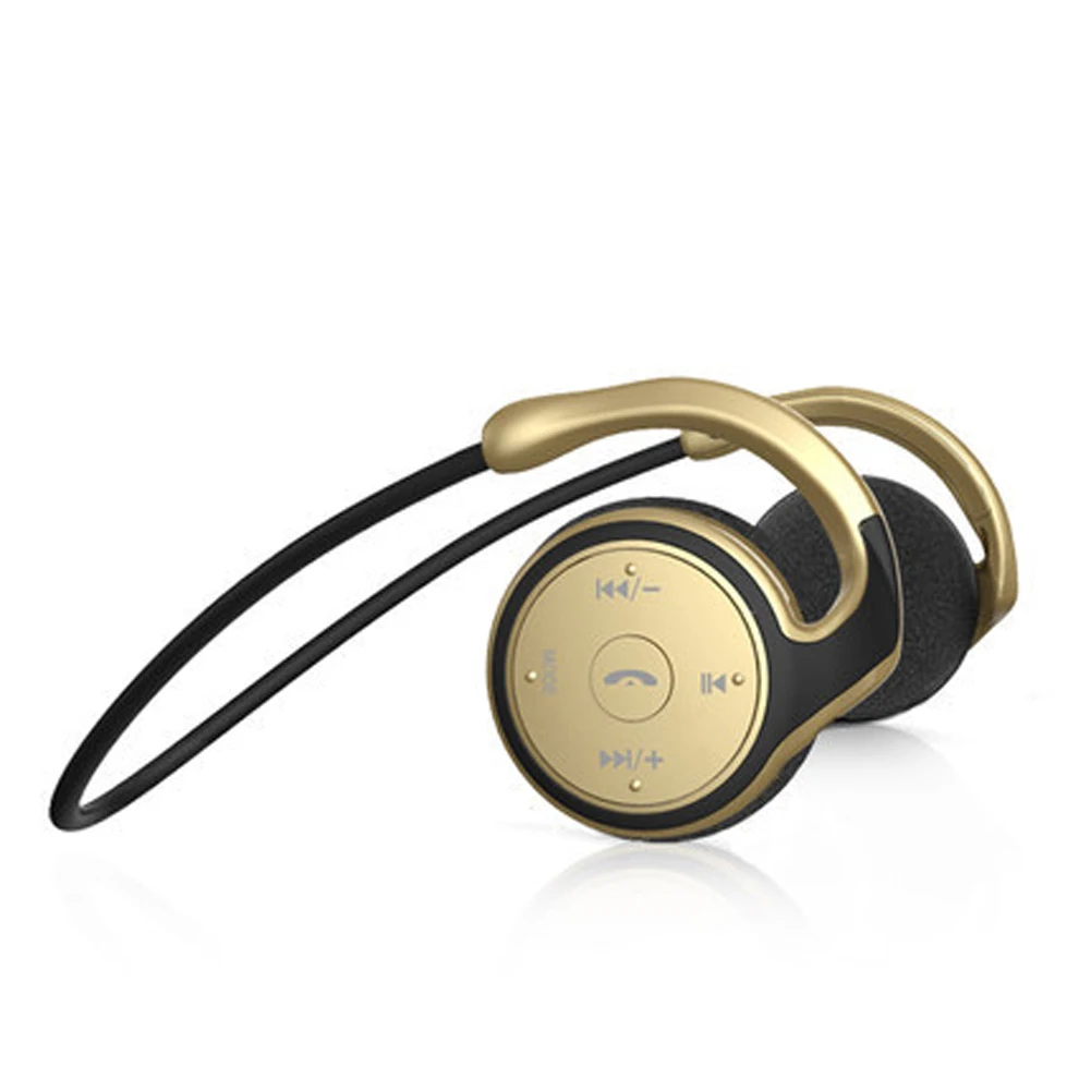 With Mic Neck Hanging Mini Bluetooth Headphone Voice Stereo Earphone Neckband Portable Sports Running Headset Wireless Earbuds |