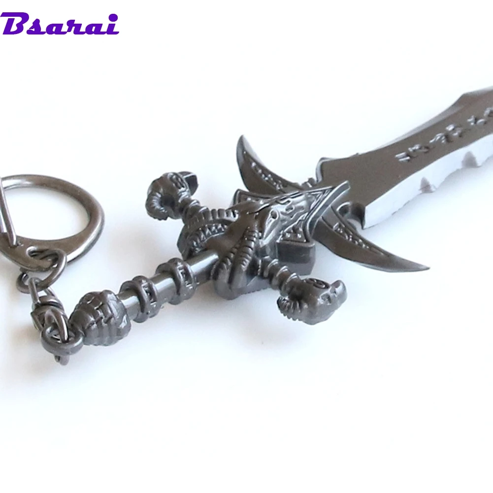 Bsarai WOW Frostmourne sword Sulfuras рука Ragnaros Grand Marshal's Battle Eagle Hammer игрушка модель брелок кольцо