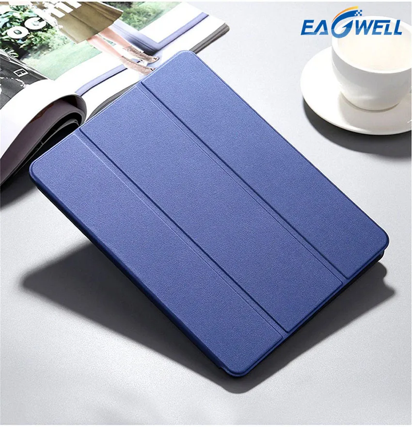 PU Leather Case for Apple iPad Pro 10.5 Flip Stand Smart Cover with Pencil Holder Slot Tablet Protective Case for iPad Pro 12 (22)
