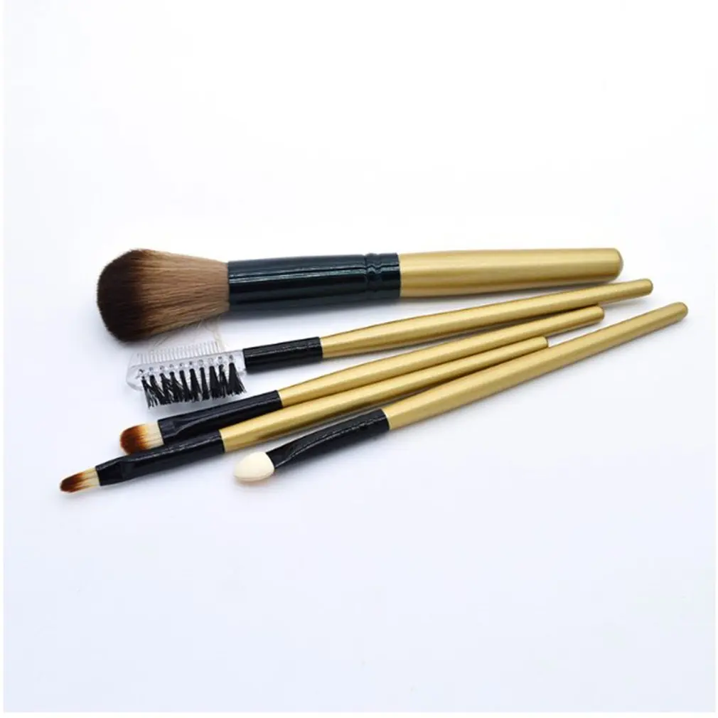 Модные кисти для макияжа щетка с деревянной ручкой профессиональные кисти набор удобные портативные аксессуары для макияжа