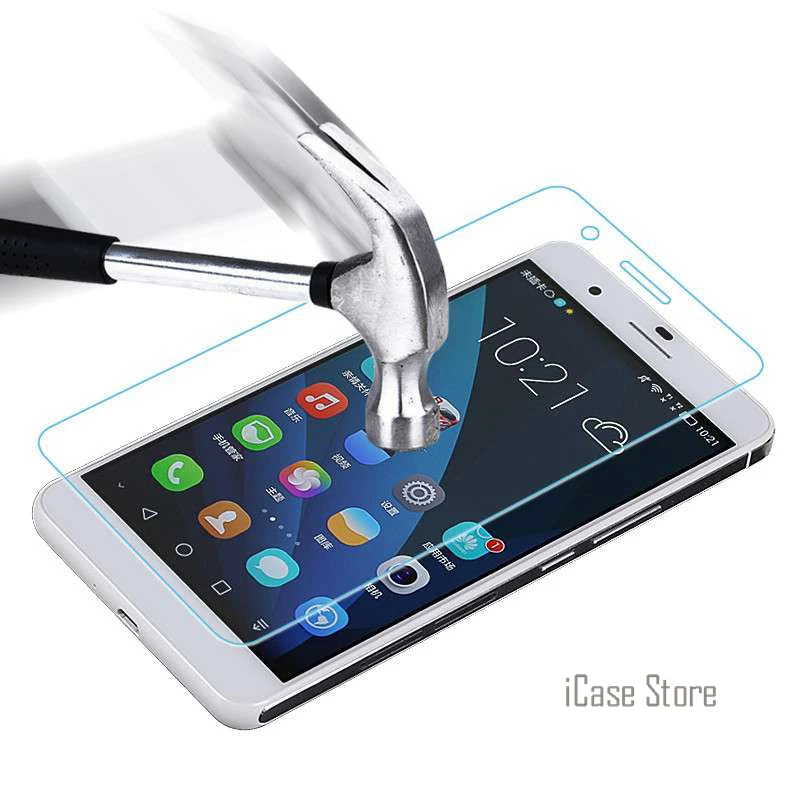 

9H Tempered Glass Cover For Huawei Honor Y6 4C Pro 5C 7 P8 P9 P10 Lite 2017 Y6 Pro Honor 6C Y5 II 2 5A LYO L21 Screen Case Film