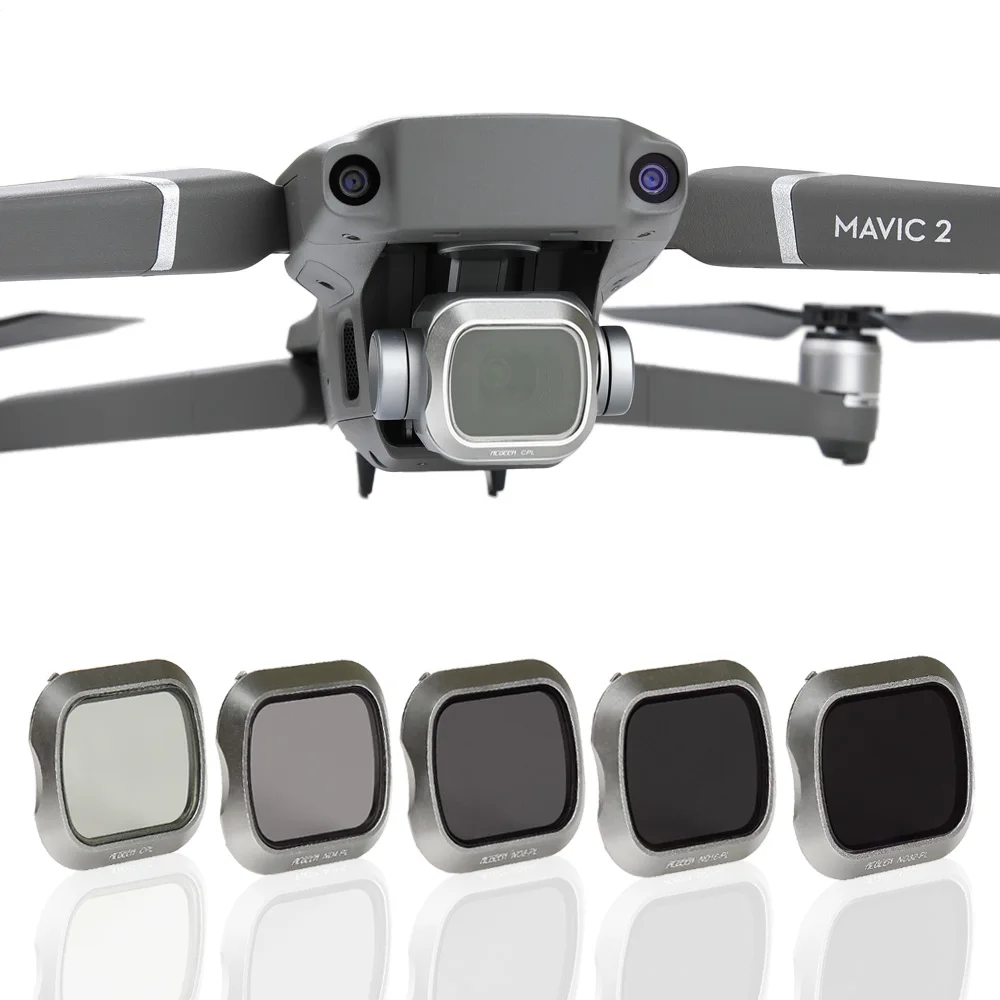 8//16//32 PL Objektiv Filterkit für DJI Mavic 2 Pro Drone Kamera ND4