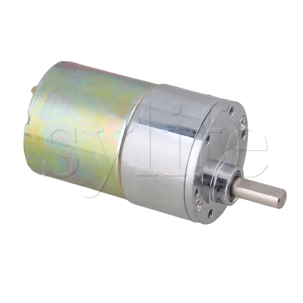 24V 600RPM Electric Gearbox DC Gear Motor Micro Speed Reduction High Torque 