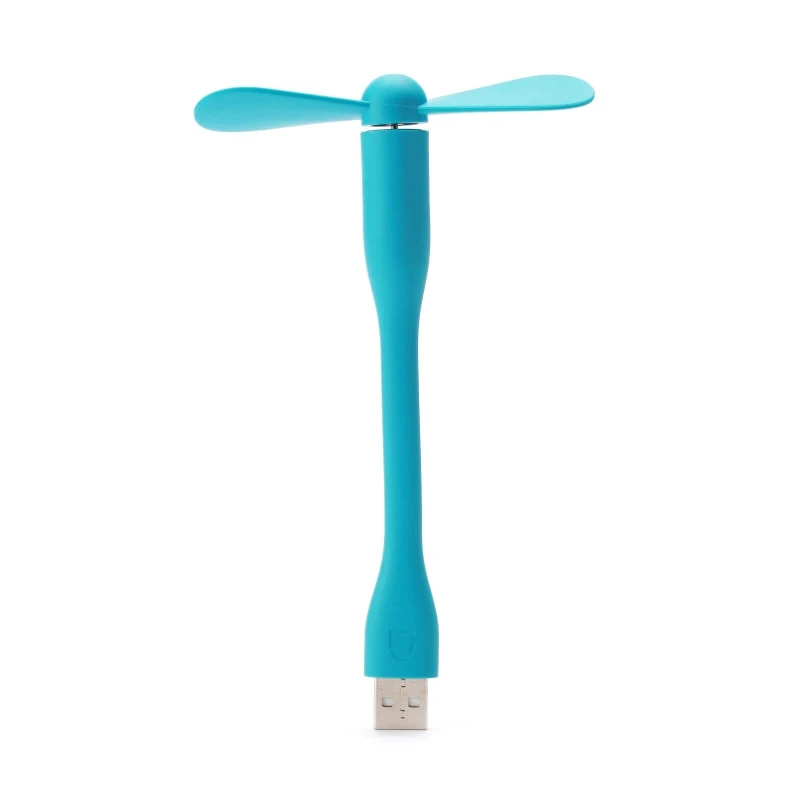 Вентилятор xaomi гибкий USB портативный Mijia Xiomi вентилятор для Pover Bank ноутбук компьютер ноутбук - Цвет: Blue