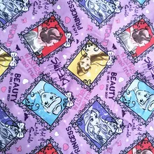 50*148 см русалка запутанная Принцесса полиэстер ткань швейная Лоскутная Ткань Сделай Сам Девушка ручной работы рюкзак