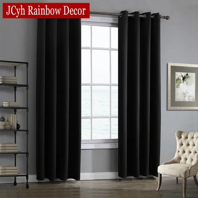 JRD Modern Blackout Curtains For Living Room Window Curtains For Bedroom Curtains Fabrics Ready Made Finished Drapes Blinds Tend 5