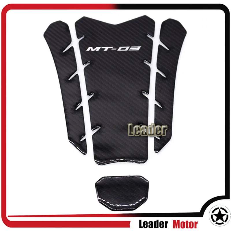 

For YAMAHA MT-03 MT03 MT 03 Motorcycle Accessories Carbon Fiber Oil Fuel Gas Tank Pad Tankpad Decal Protector Sticker
