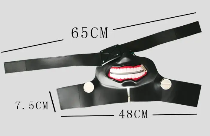 Маска для косплея Kaneki, маска для лица, резиновая маска для косплея, маска для Хэллоуина, ужасная маска, подарок, Прямая поставка