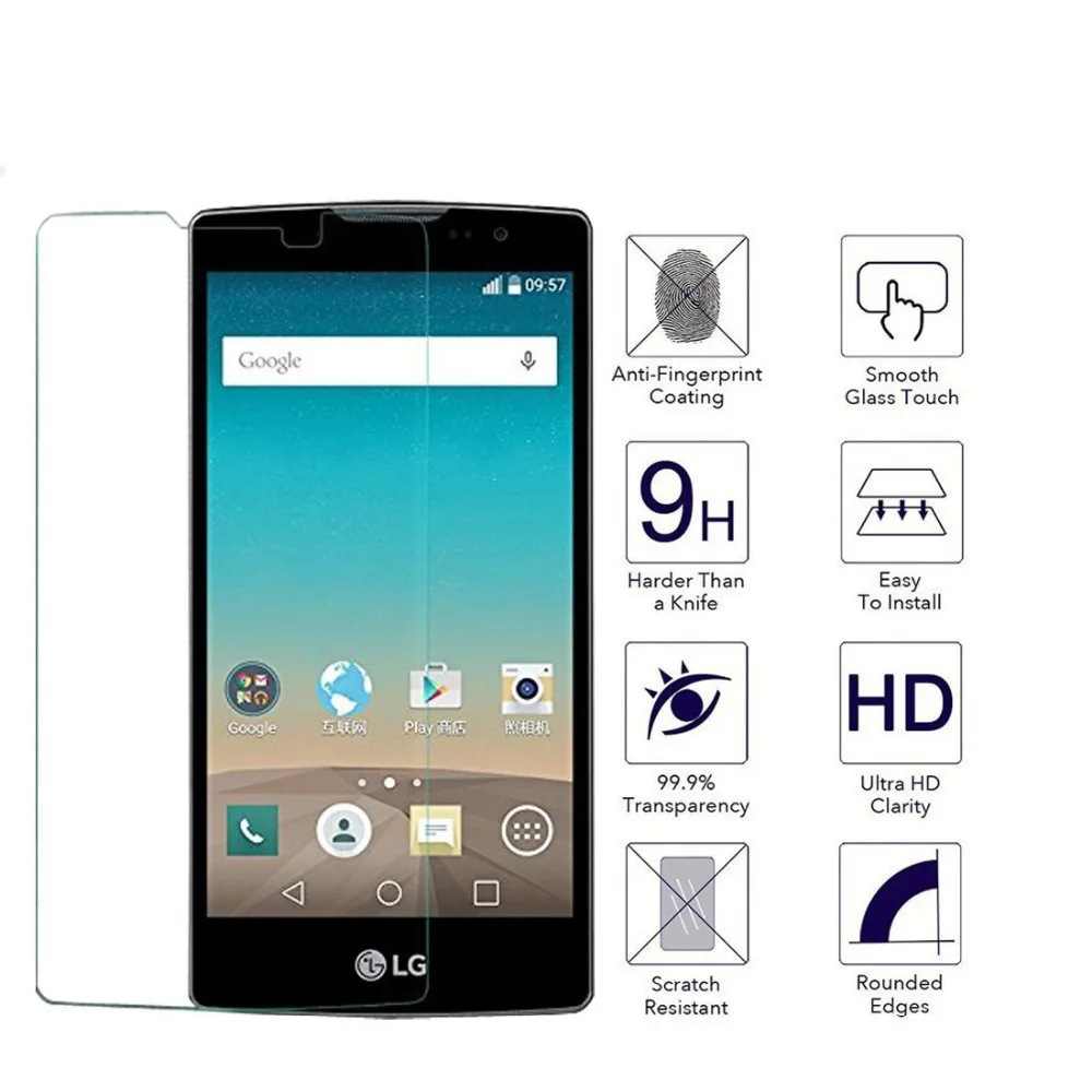 2.5D 0,3 мм 9H Премиум Закаленное стекло для LG Spirit 4G LTE H420 H422 H440 защитная пленка