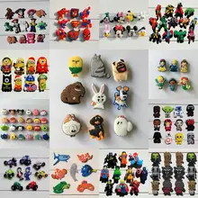 8-10 шт./лот Микки Мстители Звездные войны Домашние животные жизнь человек-паук обувь талисманы аксессуары обувь украшение для croc jibz детский подарок