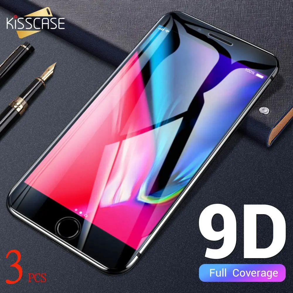 

KISSCASE 3 PCS Tempered Glass For Samsung Galaxy J4 Plus J6 Plus 2018 Screen Protector For Samsung Galaxy J3 J5 J7 2016 2017 EU