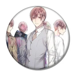 ZXFJXR fujoshi BL 10 Граф десять граф сладкий мальчик любовь Tadaomi Shirotani Kurose RIKU значок брошь yaoi вентилятор значок коллекция подарок - Окраска металла: 8