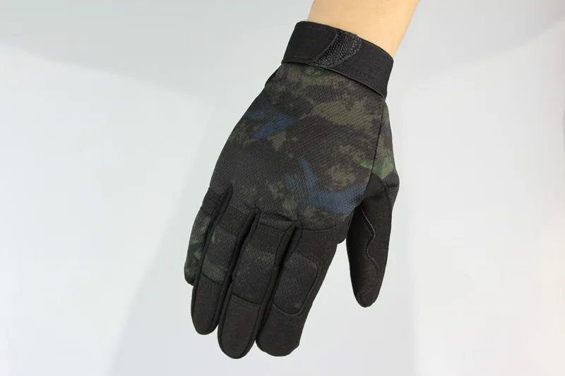 Военные тактические перчатки мужские армейские боевые перчатки противоскользящие страйкбол Защита оболочки полный палец перчатки Пейнтбол Снаряжение S-XL