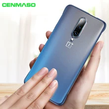 Для Oneplus 7 Pro Чехол безрамный Бампер Ультра тонкая прозрачная задняя крышка для Oneplus 7 Pro Телефон с противоударной защитой чехол