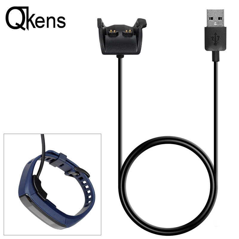 

High Quality 1M USB Charging Data Cable Charger Cord For Garmin Vivosmart HR HR Smart Bracelet Watch Cargador Carregador