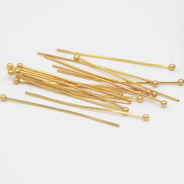 Metal Ball Head Pins Jewelry Making