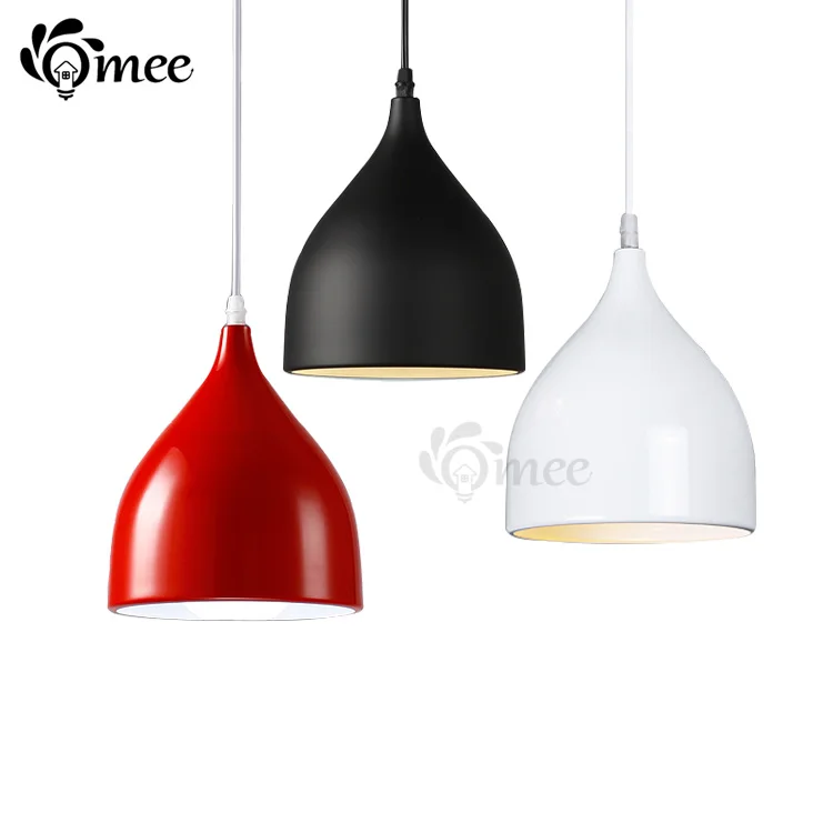 

Modern Dining Room Pendant Light , Colours Bar Pendant Lamps Study ,Use E27 LED Bulb Lighting 17cm Diameter Colours For Choice
