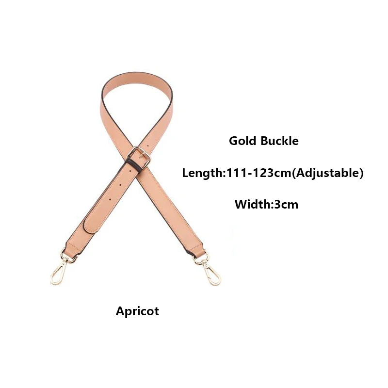 123cm Womens Bags Wide Strap Handbags Shoulder Genuine Leather Straps Adjustable Bags Accessories Parts Belts Handle Replacement