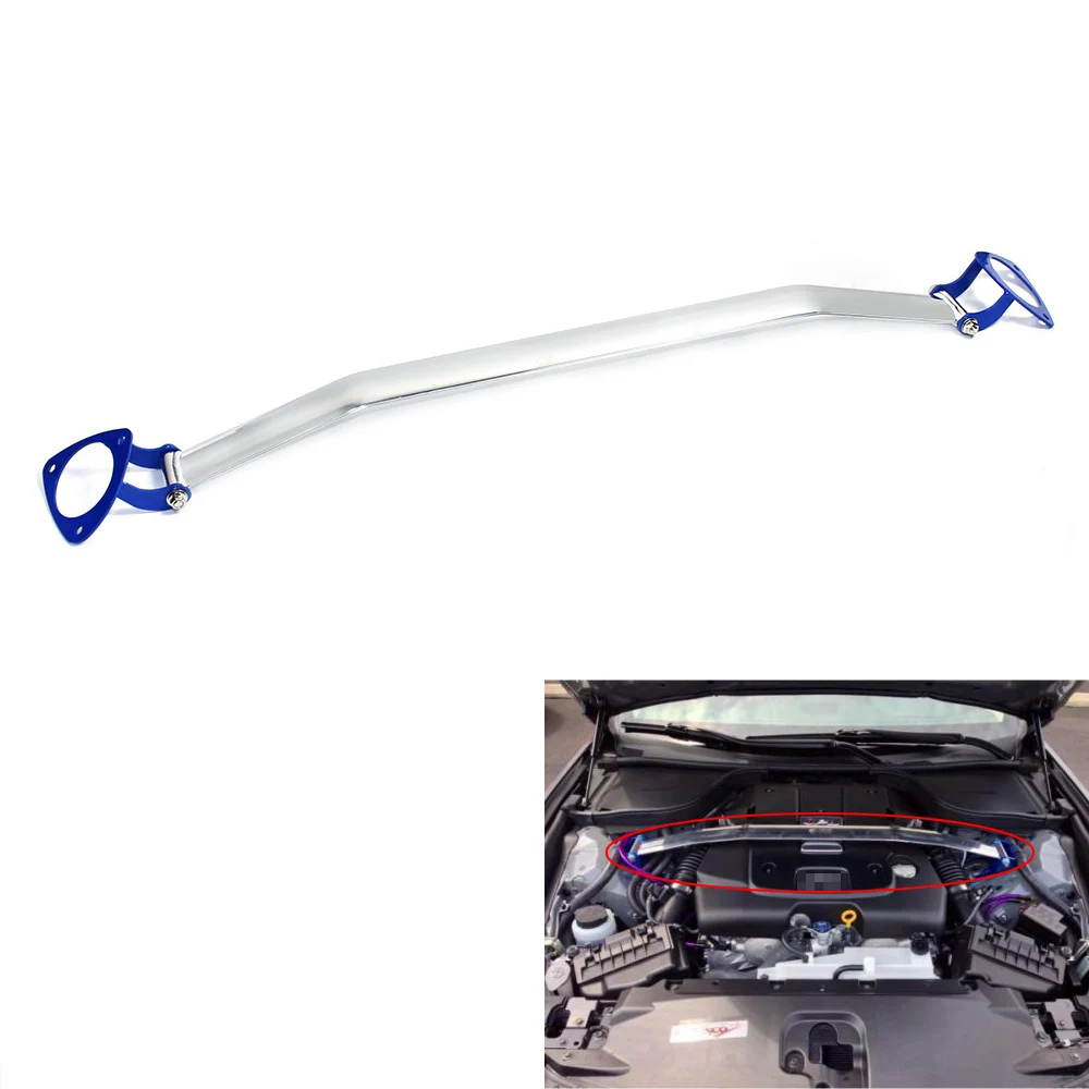 Front strut bar For INFINITI 2009 - 2013 G37 Racing ENGINE FRONT TOWER STRUT BAR BRACE (2 points) YC101003 Front strut bar For INFINITI 2009 - 2013 G37 Racing ENGINE FRONT TOWER STRUT BAR BRACE (2 points) YC101003