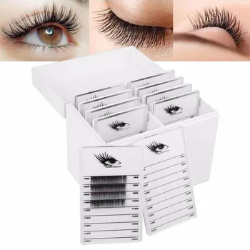 

10 Layers Clear Eyelash Storage Box Makeup Organizer False Eyelashes Glue Pallet Holder Grafting Eyelashes Extension Makeup Tool