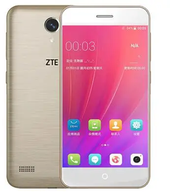 Мобильный телефон zte Blade A520S/A520, 5,0 дюймов, четырехъядерный процессор, 1/2 ГБ ОЗУ, 16 Гб ПЗУ, две sim-карты, фронтальная и задняя камера, Android 6,0 - Цвет: A520 2g 16g gold