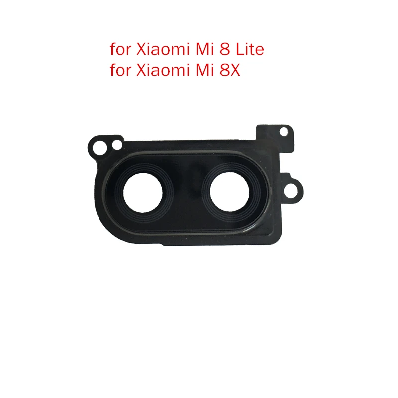 

for Xiaomi Mi 8 Lite/ 8X Back Camera Glass Lens with Frame Main Rear Camera Lens with Frame for Xiaomi Mi 8X Repair Spare Parts