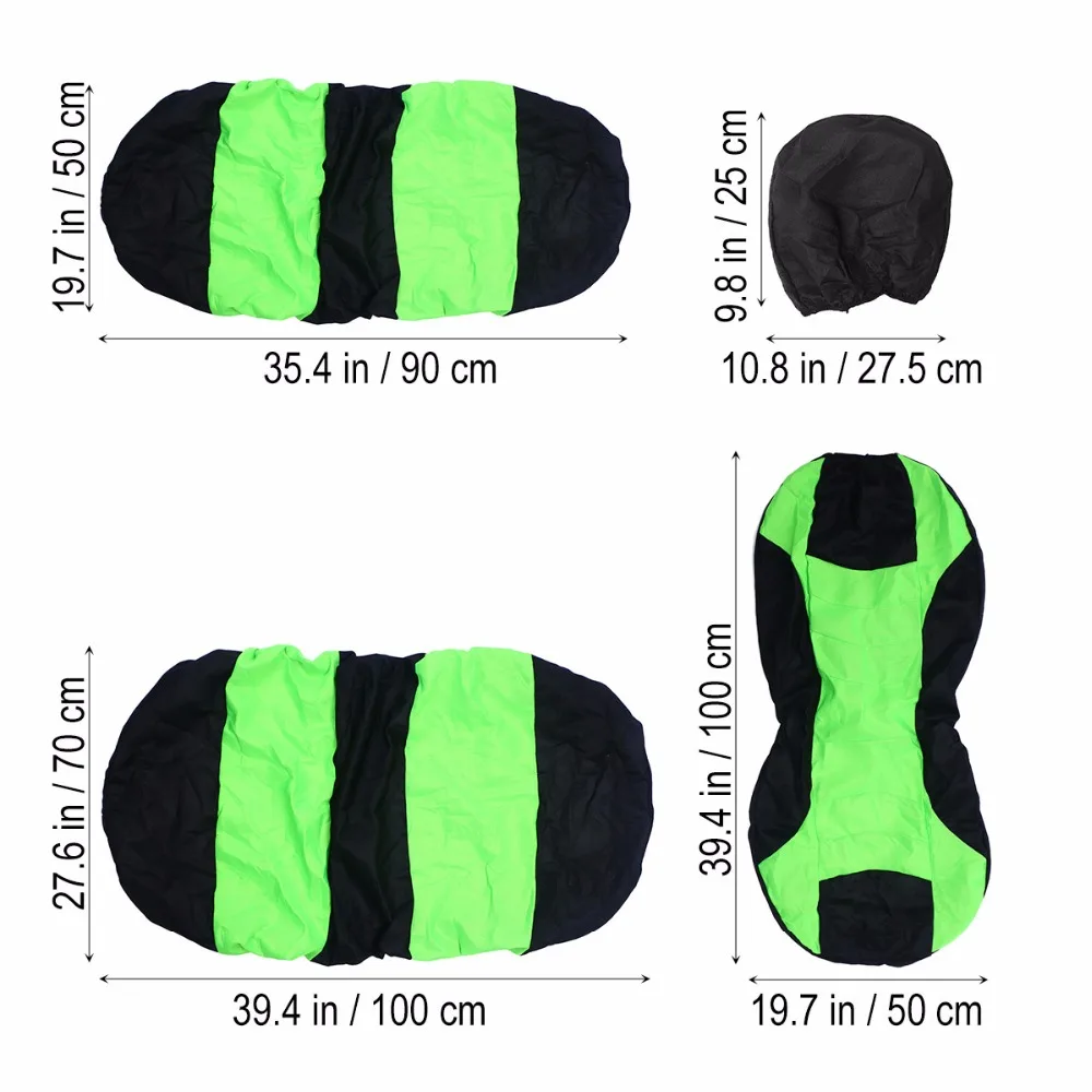 8 шт. универсальный чехол для автомобильных сидений, защита для сидений автомобиля, чехлы для сидений автомобиля, набор универсальных чехлов для сидений автомобиля, защита для всех сезонов