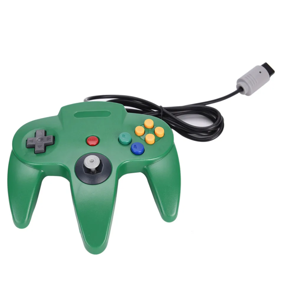 1x игровой джойстик с длинной ручкой для системы Nintendo N64|Геймпады| |