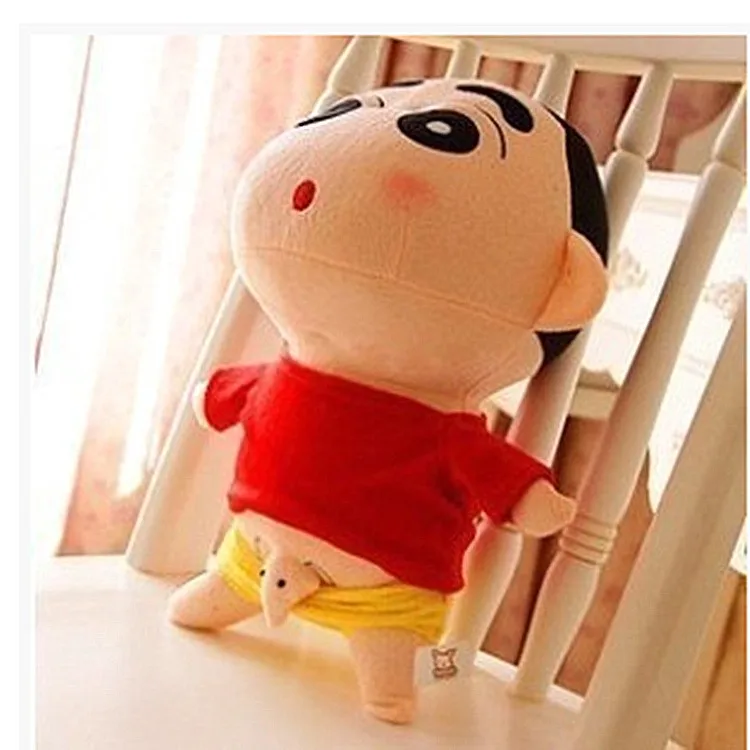 1 шт. 20 см = 7," озорной Crayon Shin-chan Мягкие плюшевые куклы короткая футболка с героями из японского аниме «Син-тян»; Экшн фигурки куклы плюшевые игрушки для детей лучший подарок