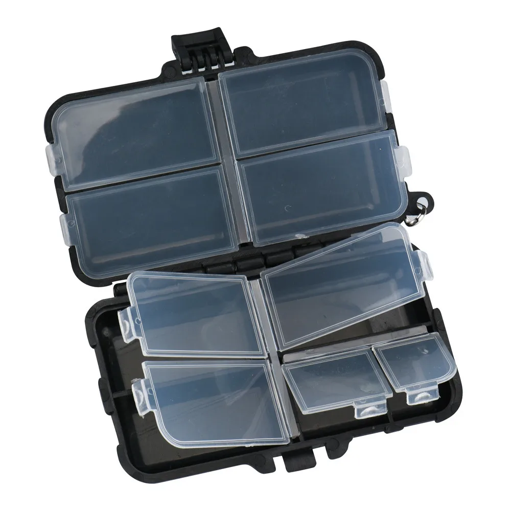 MUQGEW 1pcs Fly Fishing Box 9 Compartments Fishing Tackle Box Fishing Accessoriesin Fishing