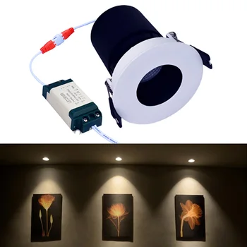 

JIAWEN Adjustable 8W COB Downlights AC85-265V Led wall washer spot light for Hotel clothing store