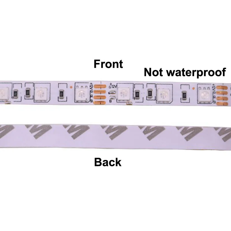 5 m светодиодный RGB Strip комплект SMD 5050 60 светодиодный s/m гибкая лента свет красные, синие зеленый теплый белый холодный белый для дома Спальня