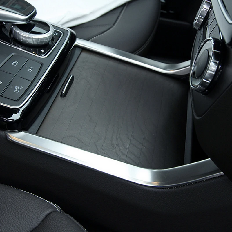 JXLCLYL 2x Console Water Cup Holder Cover Trim For Mercedes Benz ML W166 GL X166
