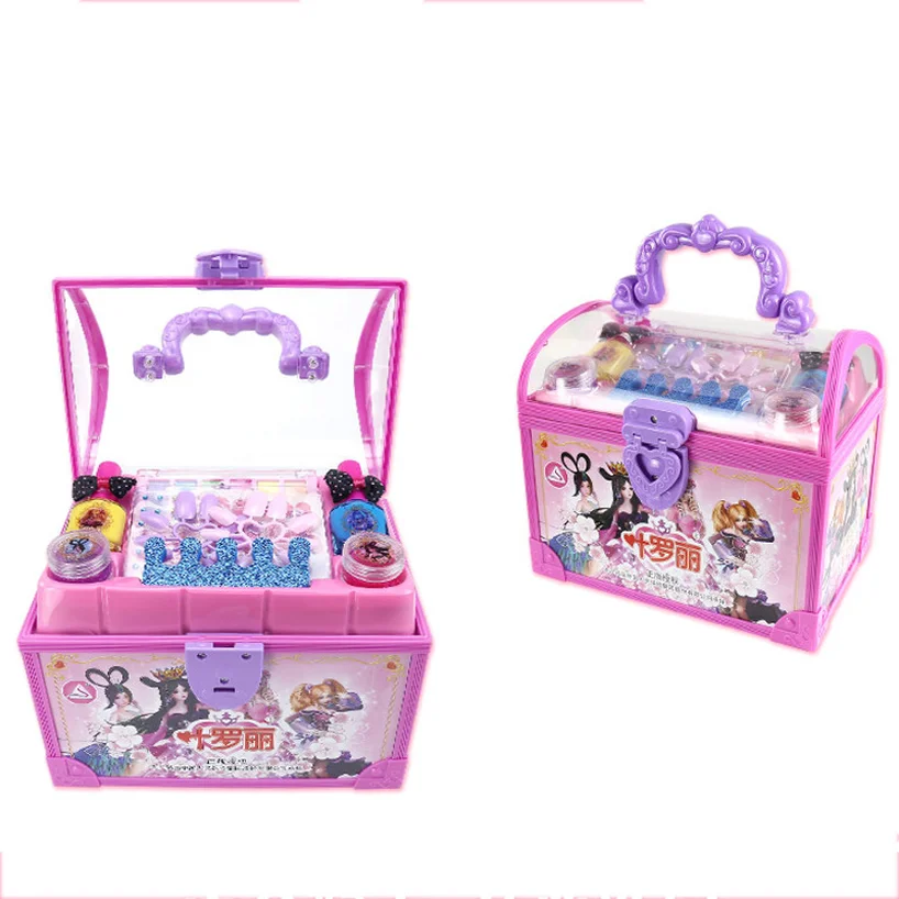 

Makeup Set Fashion House Simulation Dresser Toy Beauty Pretend Play for Kids Birthday Gift Children's Make-up Simulation Toy