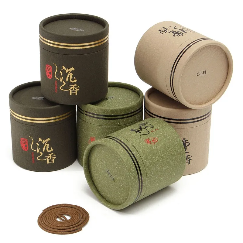 

48pcs/lot Natural Sandalwood Incense Coil Incense Mosquito Repellent Wormwood Coil Incense 2 Hours 4 Hours Therapy Incense Scent