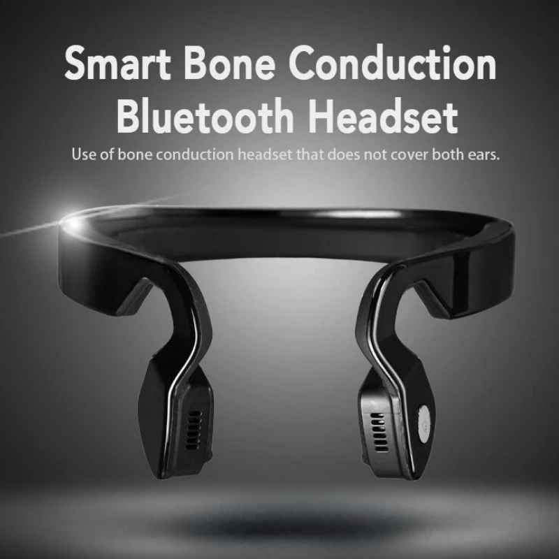 S.Wear Bone Conduction Bluetooth Wireless Stereo Headset Sports Headphones Earphones Hands Free