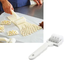 Горячая пиццы печенья украшения торта резак колесная пицца Sugarcraft помадка плесень пластиковые Скалки выпечки инструменты