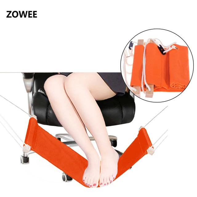 Portable Office Under Desk Feet Hammock Foot Chair Care Tool Foot