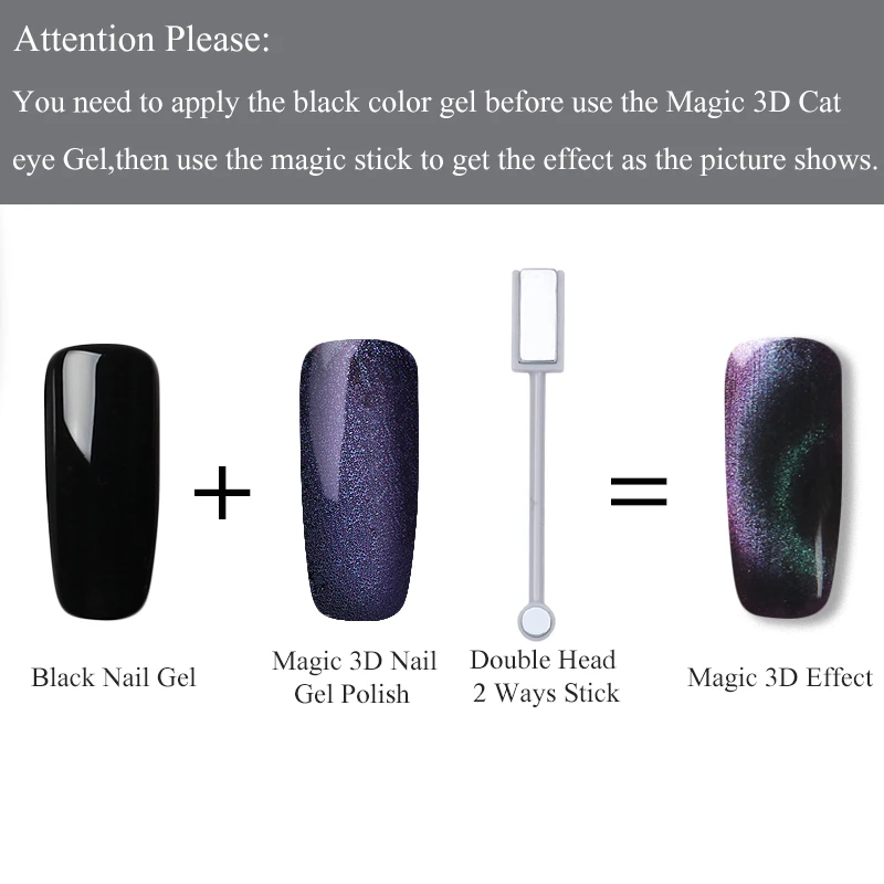 ROSALIND-New-Arrival-3D-Magnetic-Cat-Eye-Nail-Gel-Varnish-Soak-Off-UV-Gel-Polish-Long