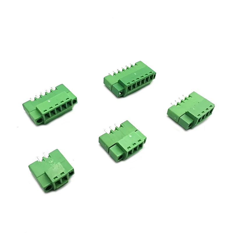 5 шт. Шаг 3 81 мм вертикальный 2 4 6 контактный винтовой штекер PCB Клеммная колодка