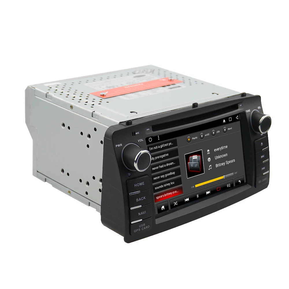 Excellent EKIY Android 8.1 Car DVD Player GPS Radio for Toyota Corolla E120 BYD F3 Head Unit 2din Car Multimedia Stereo Audio Music System 3