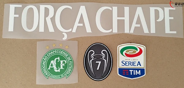2016 г. миланские награды патч для игры Chapecoense бесплатная доставка | Дом и сад
