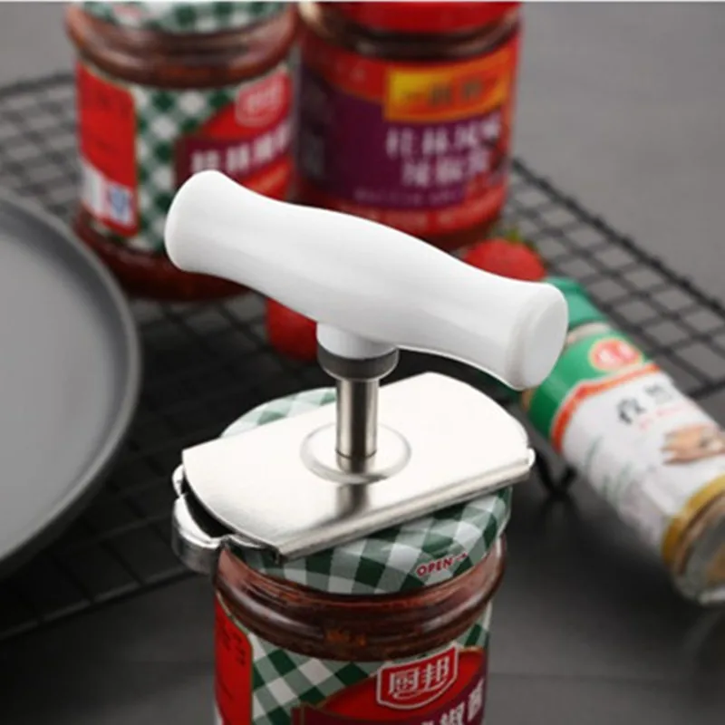 

Adjustable Can Opener Durable Stainless Steel Manual Can Opener Home Use Bottle Opener Easy Can Opener Practical Kitchen Tools