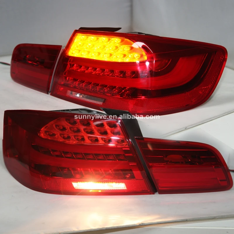 For BMW E92 LED Tail Lamp Back Light Red White Color 2007 2009 Year JY in Car Light Assembly