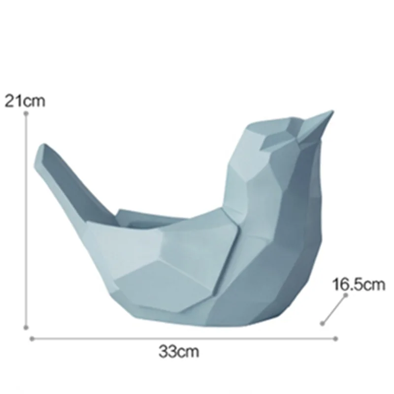Креативный держатель для телефона с геометрическим рисунком птицы, пульт дистанционного управления для телевизора, держатель для ключей для гостиной, украшение для кофейного стола, милая птица, лучший подарок