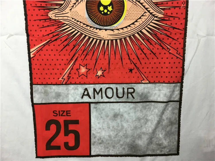 Новинка года, модные футболки в стиле панк «Паркур» футболка с надписью «25 Eye Amour Love» хлопковые футболки в стиле хип-хоп для скейтборда и улицы футболка,# G51